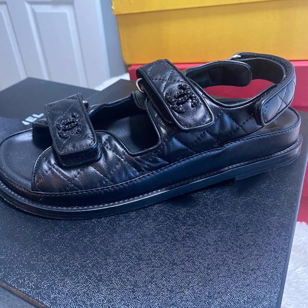 CHANEL DAD SANDALS